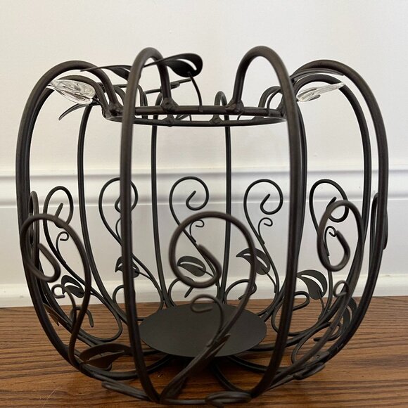 PartyLite Pumpkin Pillar Holder - Picture 2 of 4